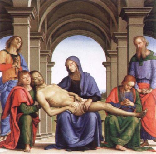 Pietro Perugino pieta china oil painting image